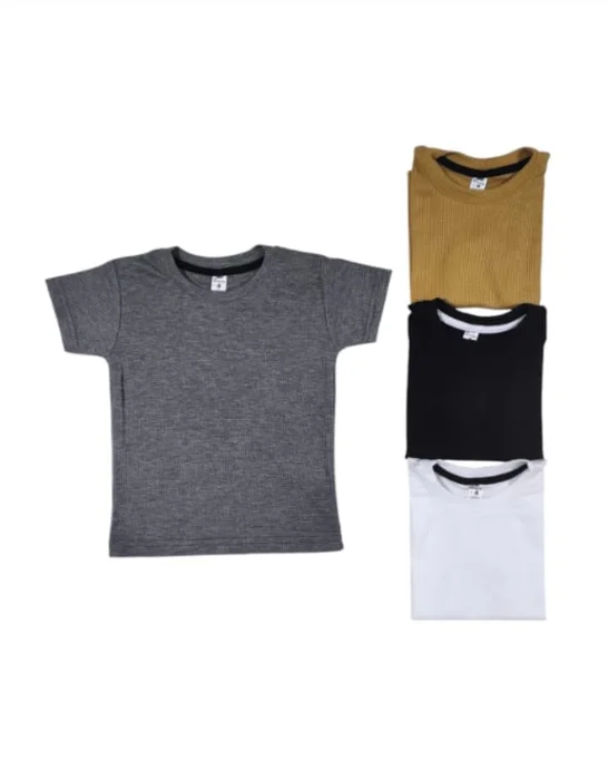 Remera Wafle Verano Nene