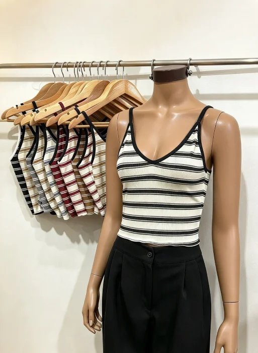 Musculosa Rayada Básica