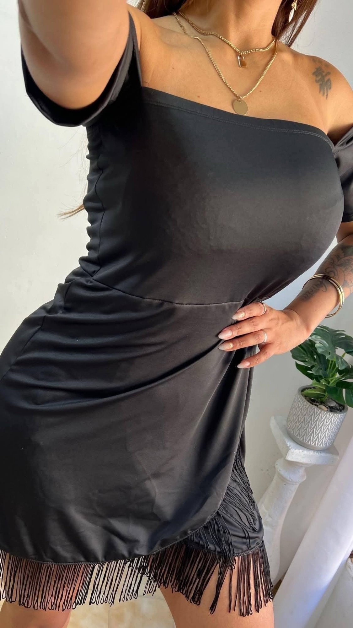 Vestido Fleco - Imagen 3