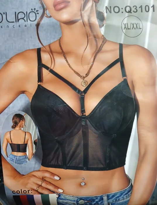 Corseth de Tul Cruzado _ Importado