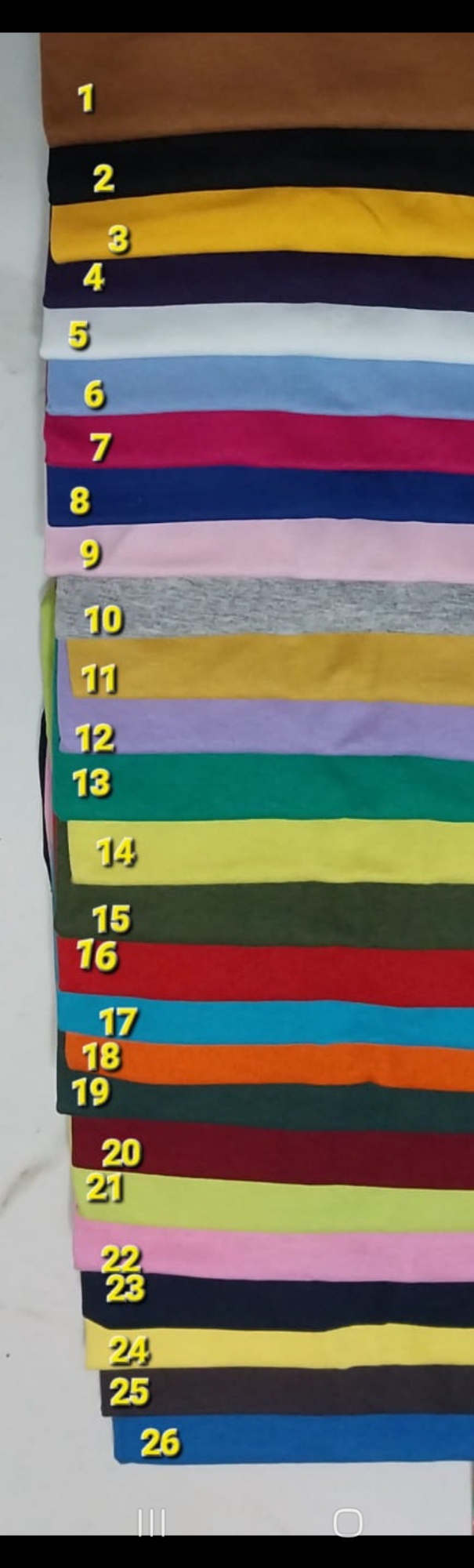 Remeras de Algodon Mercerizado - Imagen 2