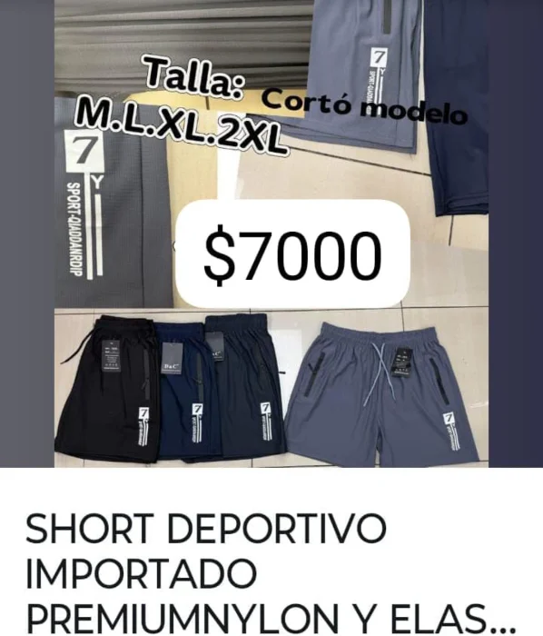 Short Importado Caballero