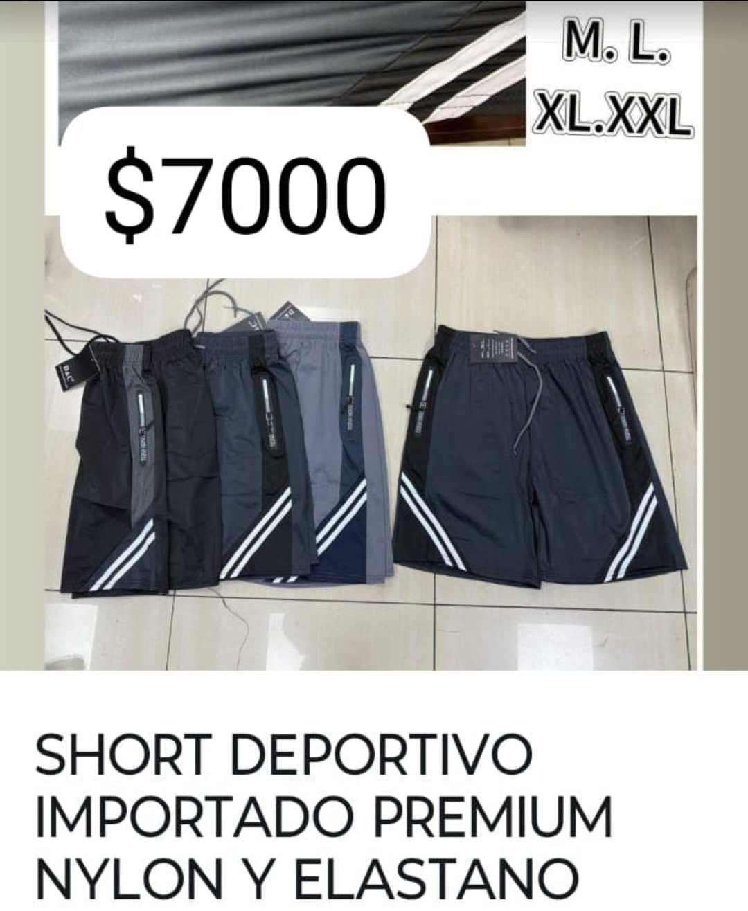 Short Importado Caballero - Imagen 3
