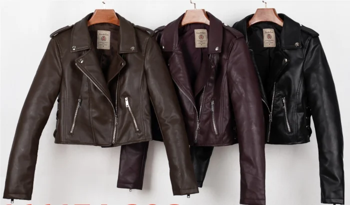 Campera Eco Cuero Dama