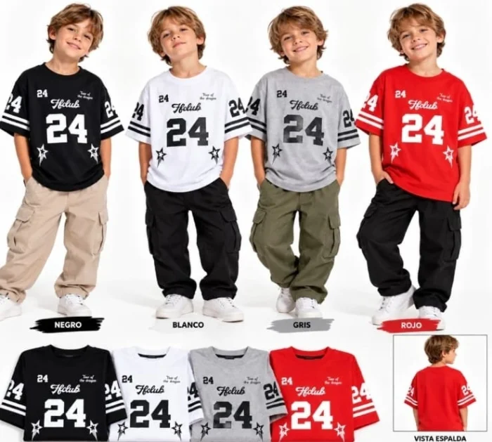 Remerones Niño 24 Oversize