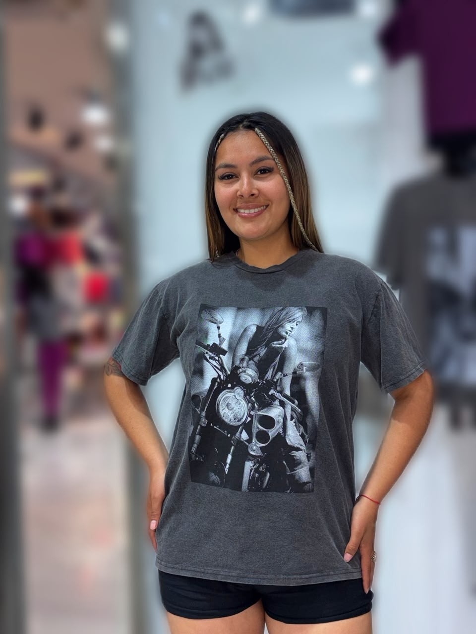 Remeron Corto Prelavado Oversize 07 Moto - Imagen 2