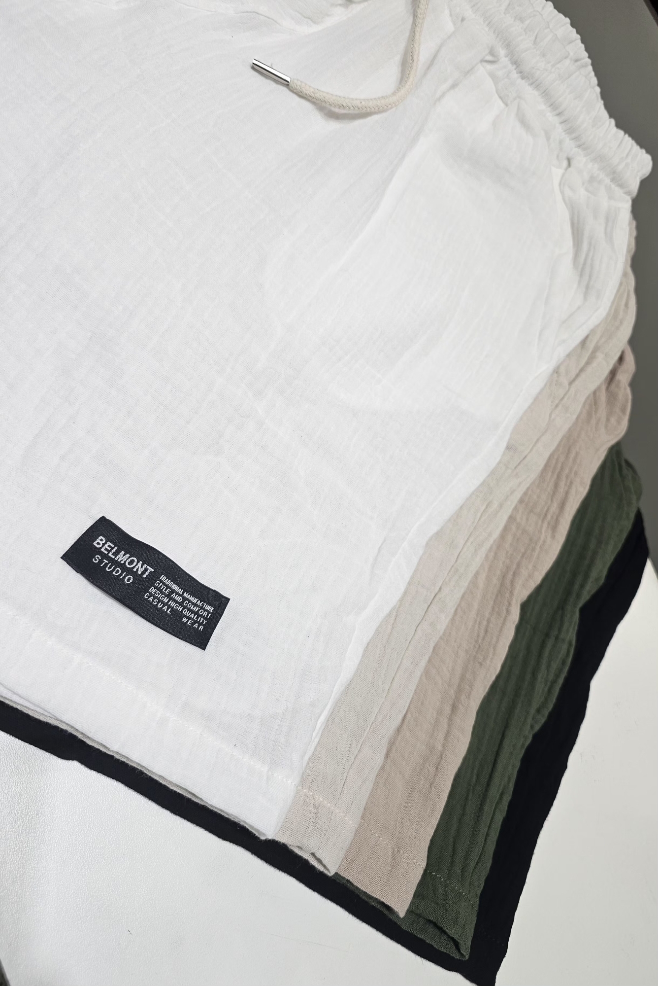 Bermuda Over Cotton Oversize - Imagen 3