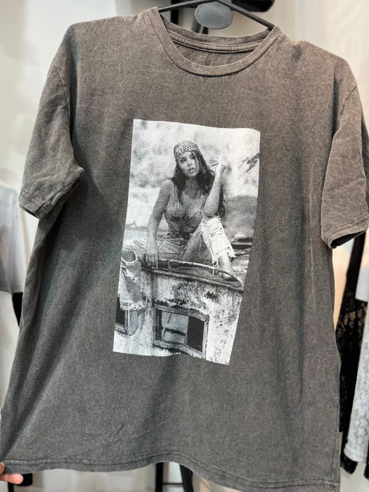 Remeron Corto Prelavado Oversize 08 Emilia
