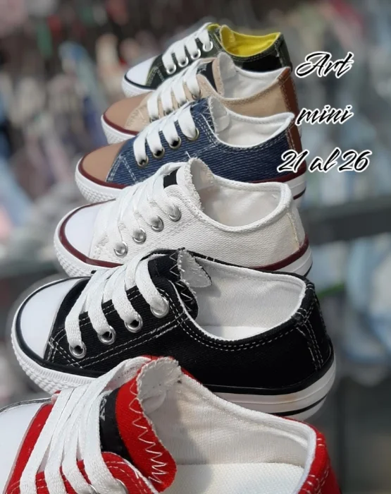 Zapatilla de Lona Art 6000 Mini