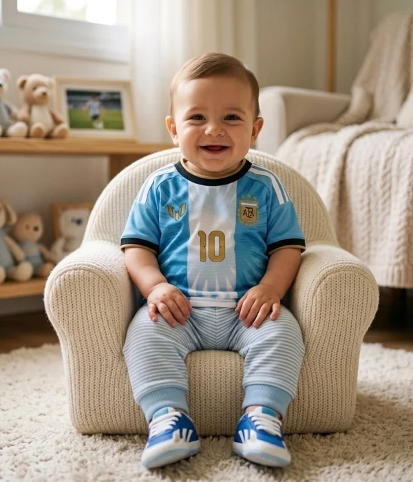 Camiseta de Bebe la Ultim de  Messi