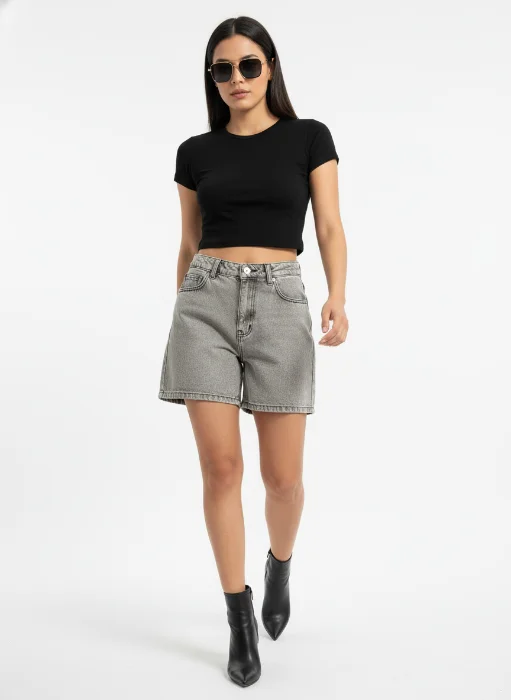 Short Gris Arenado Rigdo Jean Art 324
