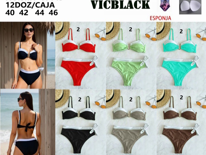 Docena Bikini con Dije u - Imagen 3