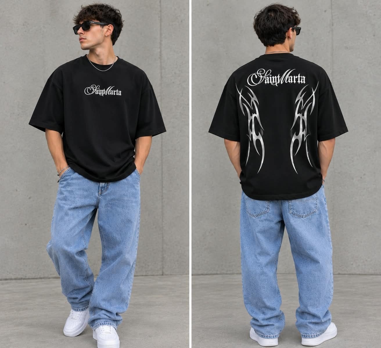Remeras Overcize Estampadas - Imagen 2