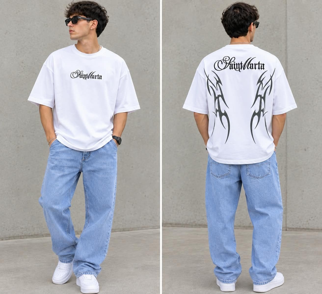 Remeras Overcize Estampadas - Imagen 3