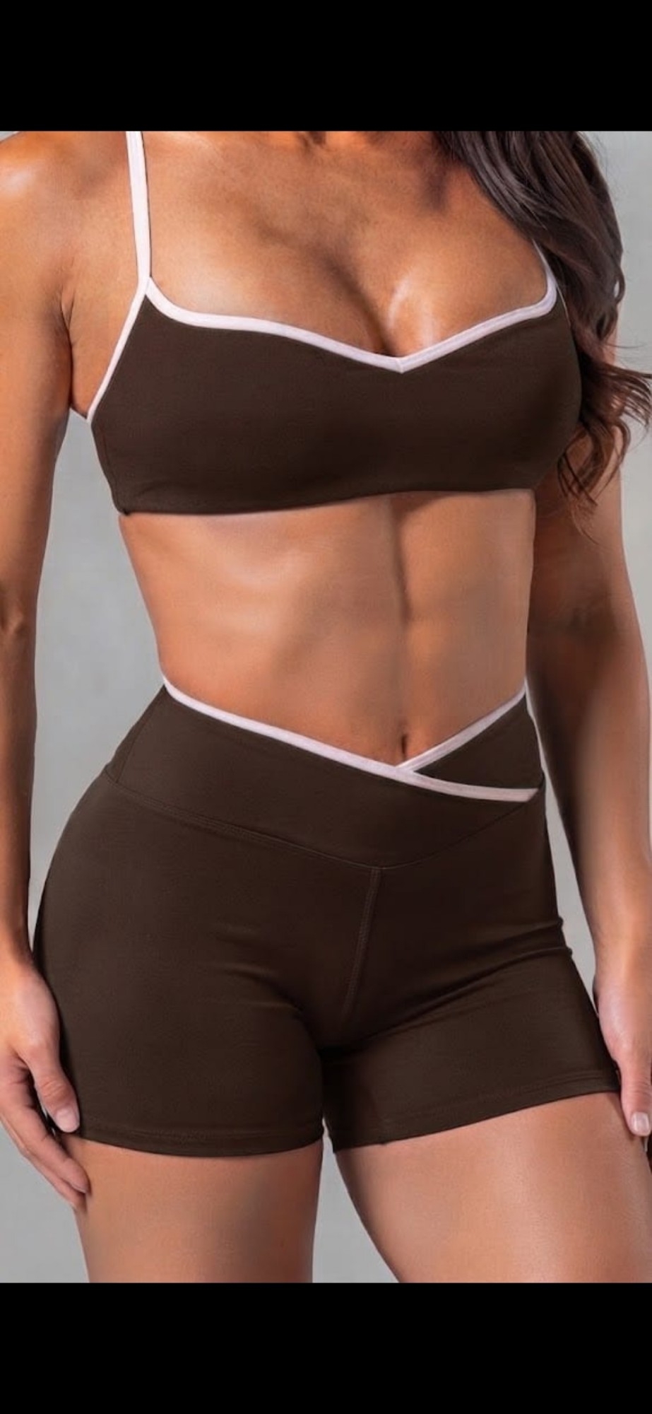 Conjunto Top y Short Cintura Cruzada - Imagen 2
