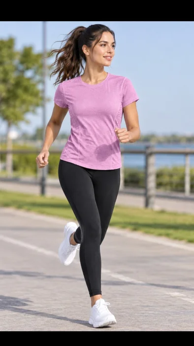 Remera Deportiva Cuello Redondo