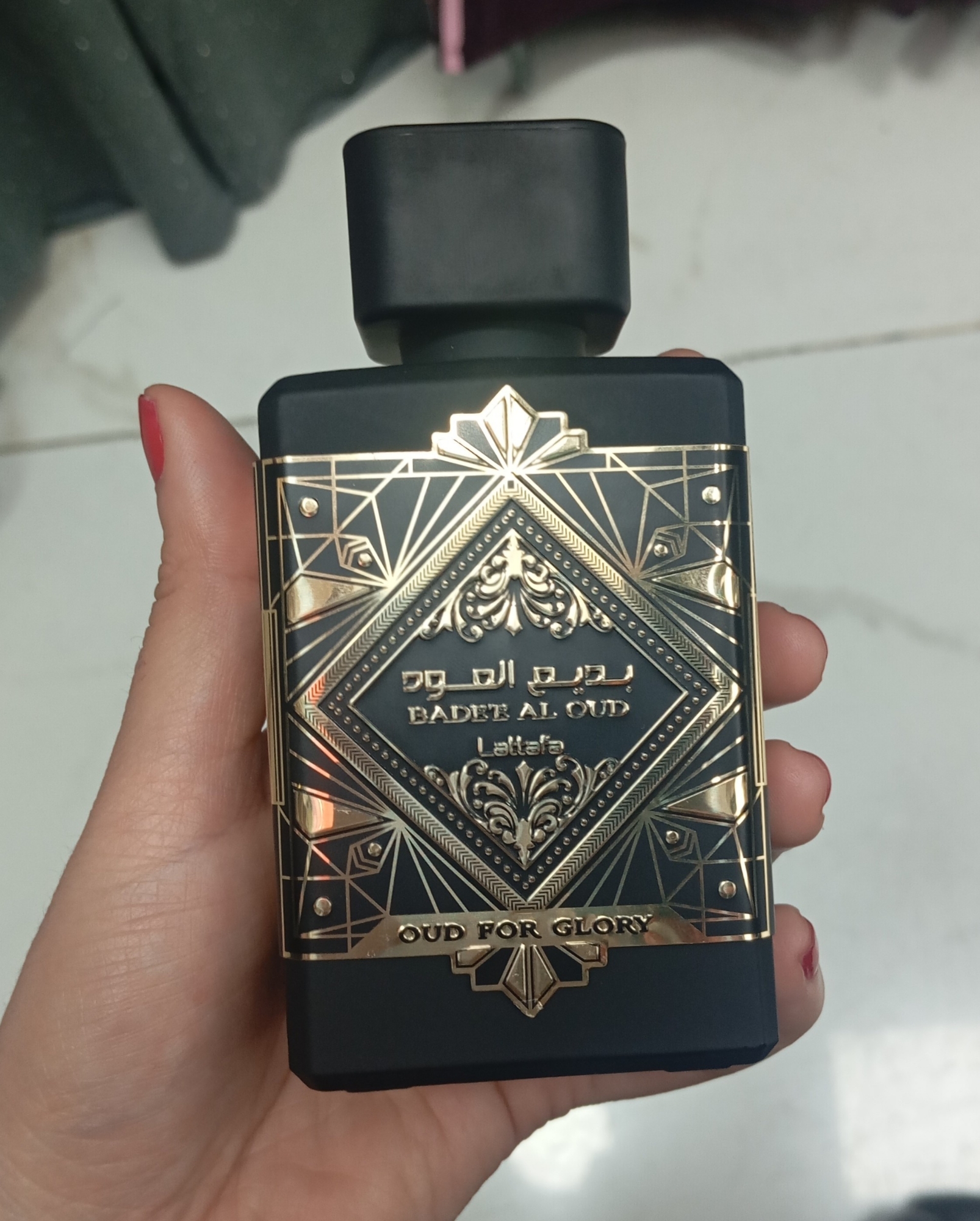 Perfume Lattafa Bade'e al Oud Oud For Glory - Imagen 2