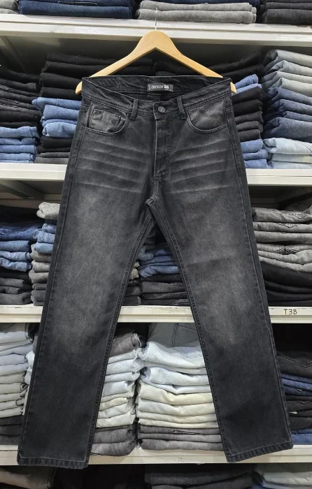 Pantalón Mom Clásico Liso Negro Stone Localizado +bigote