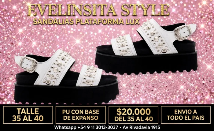Sandalias Plataforma Lux