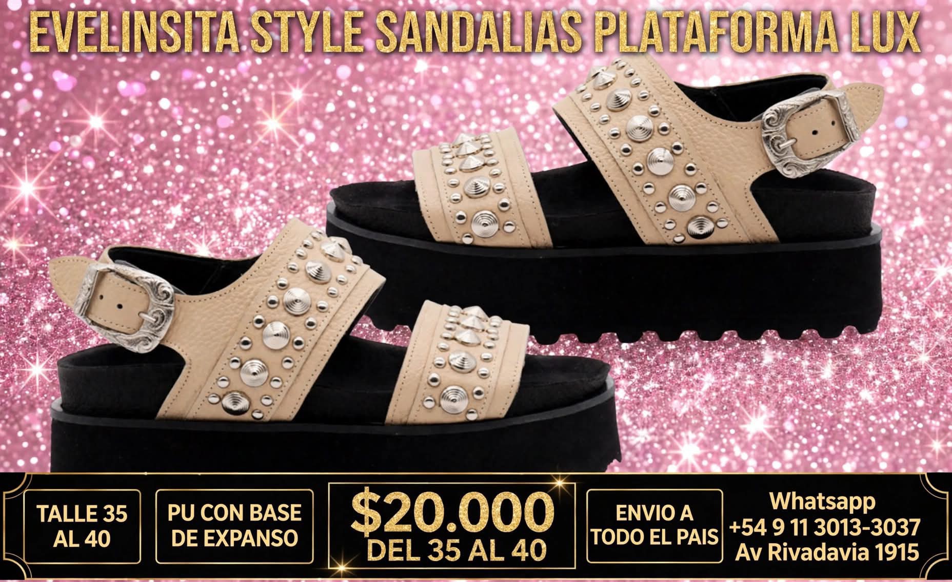 Sandalias Plataforma Lux - Imagen 2