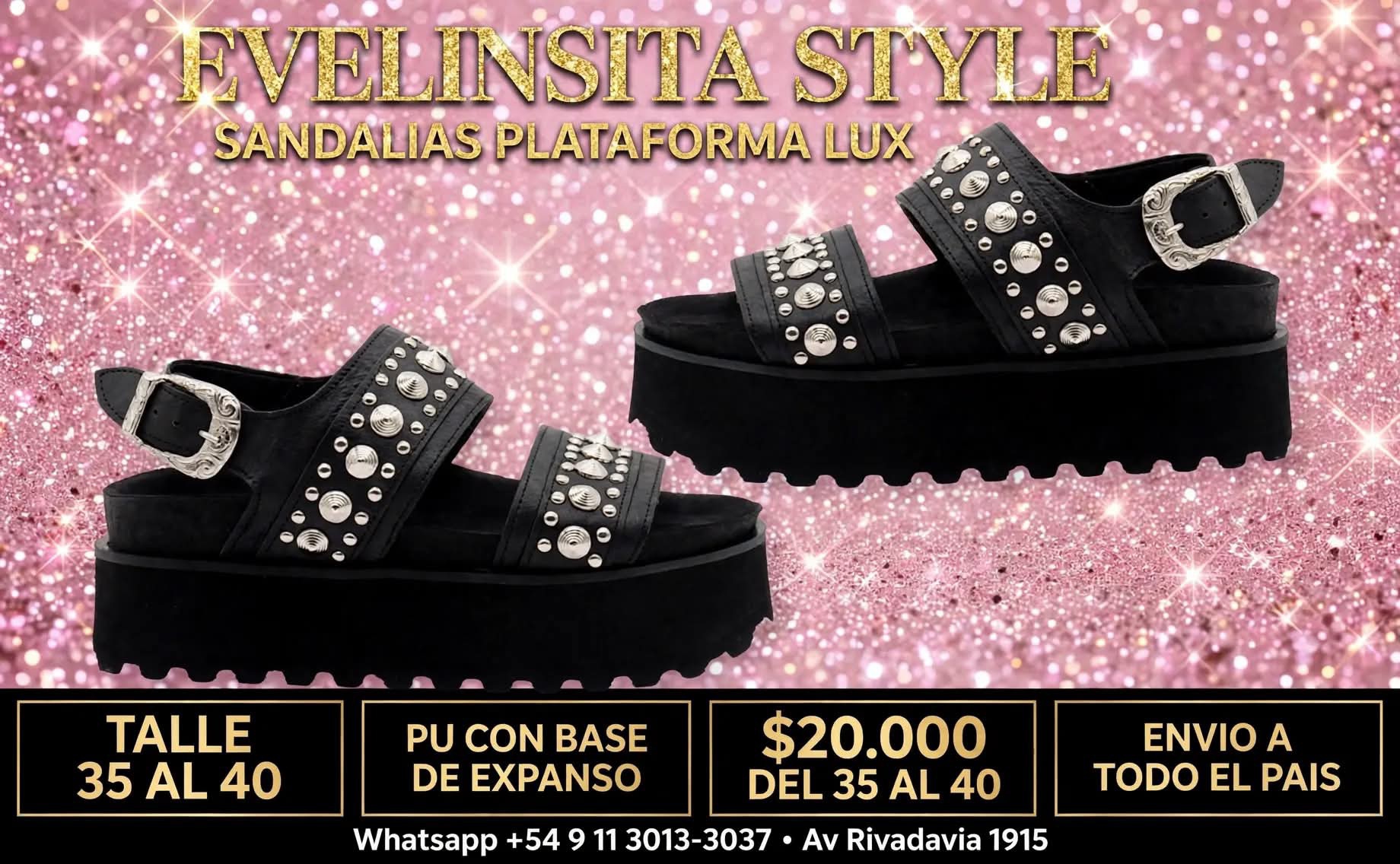 Sandalias Plataforma Lux - Imagen 3
