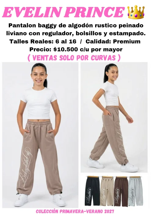 Pantalon Baggy con Regulador Belong To The City