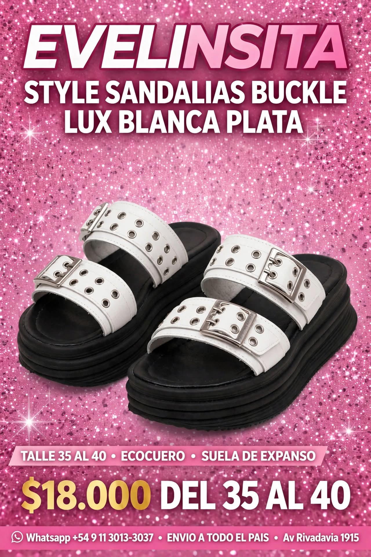 Sandalias Buckle Lux - Imagen 2