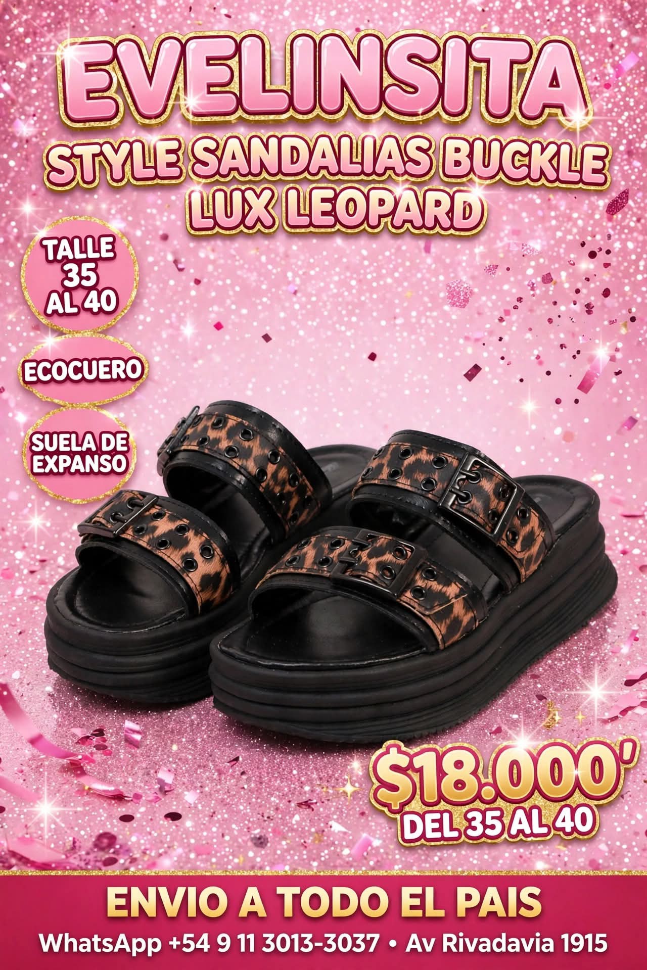 Sandalias Buckle Lux - Imagen 3