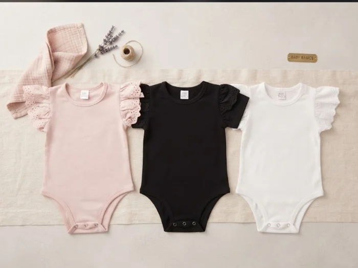 Bodys de Beba con Broderie