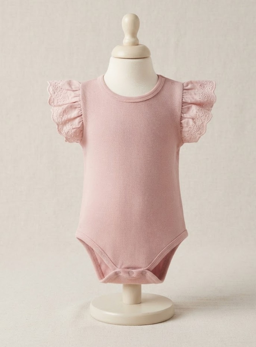 Bodys de Beba con Broderie - Imagen 2