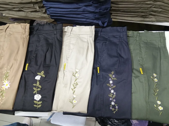 Bombachas Elastizadas Bordadas
