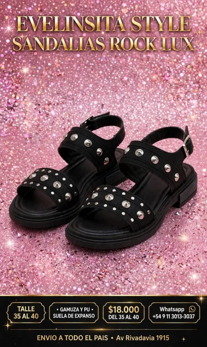 Sandalias Rock Lux