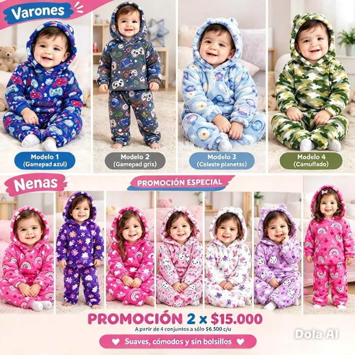 Conjuntos Bebé Promo