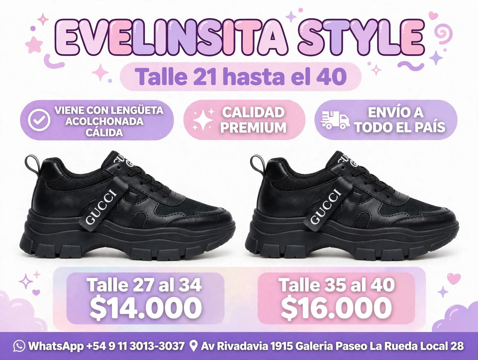 Zapatillas Gcci - Imagen 2