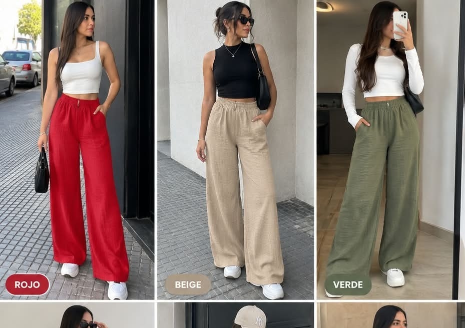 Pantalones de Lino - Imagen 2