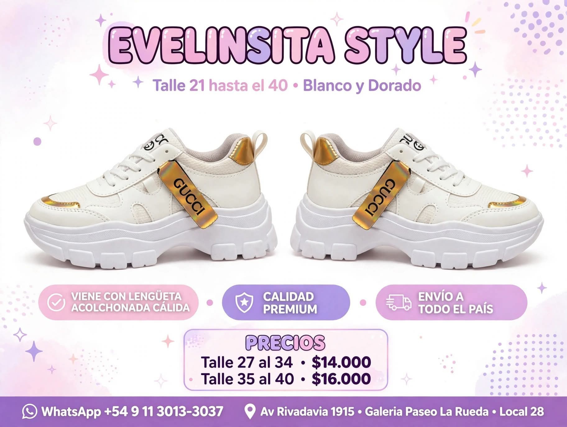 Zapatillas Gcci - Imagen 2