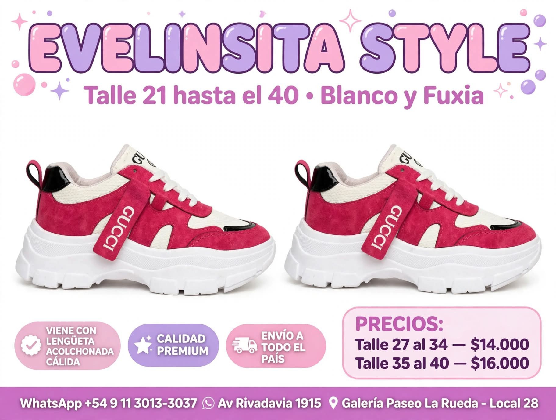 Zapatillas Gcci - Imagen 3