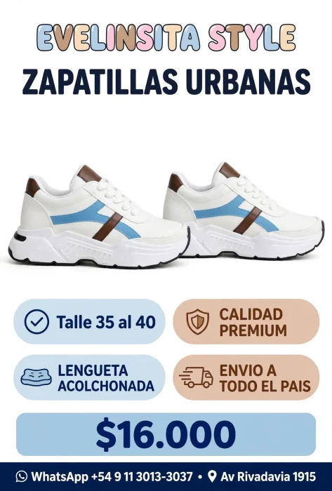Zapatillas Urbanas