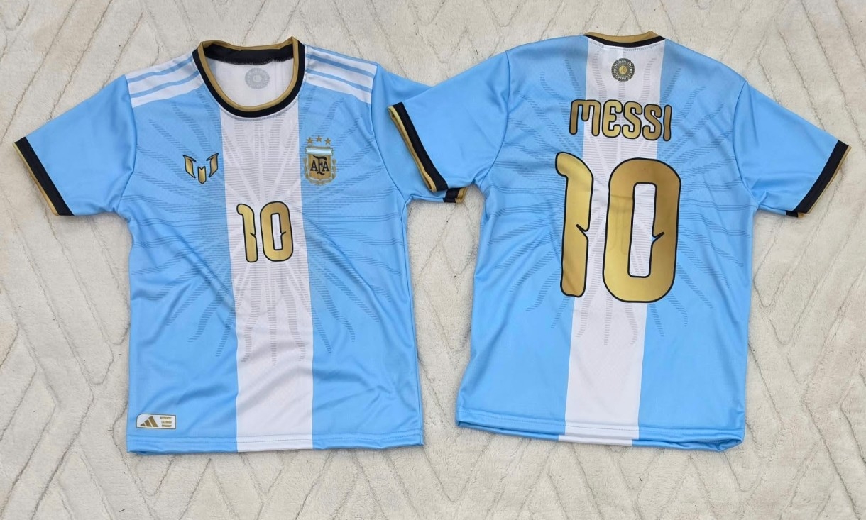 Camisetas Sublimadas Niño Messi - Imagen 2