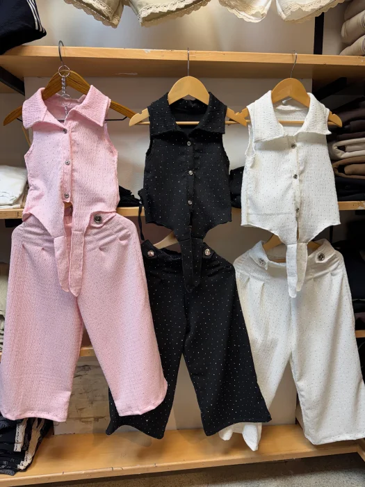 Conjunto con Strass Niña