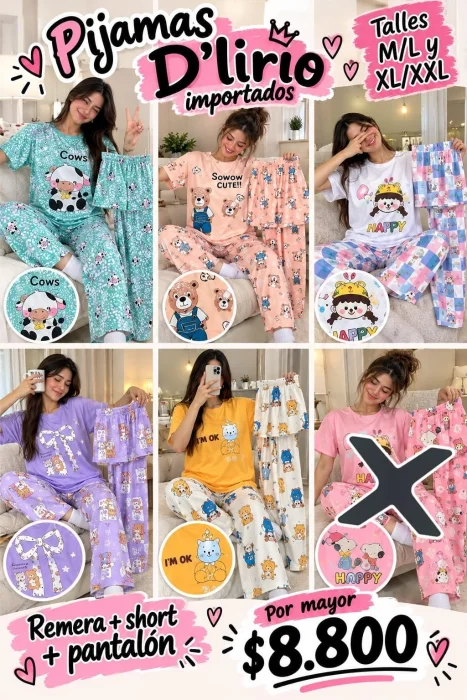 Pijamas de Dama