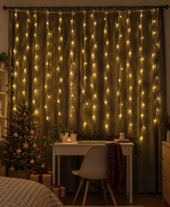 Cortina 300 Led - Cálida