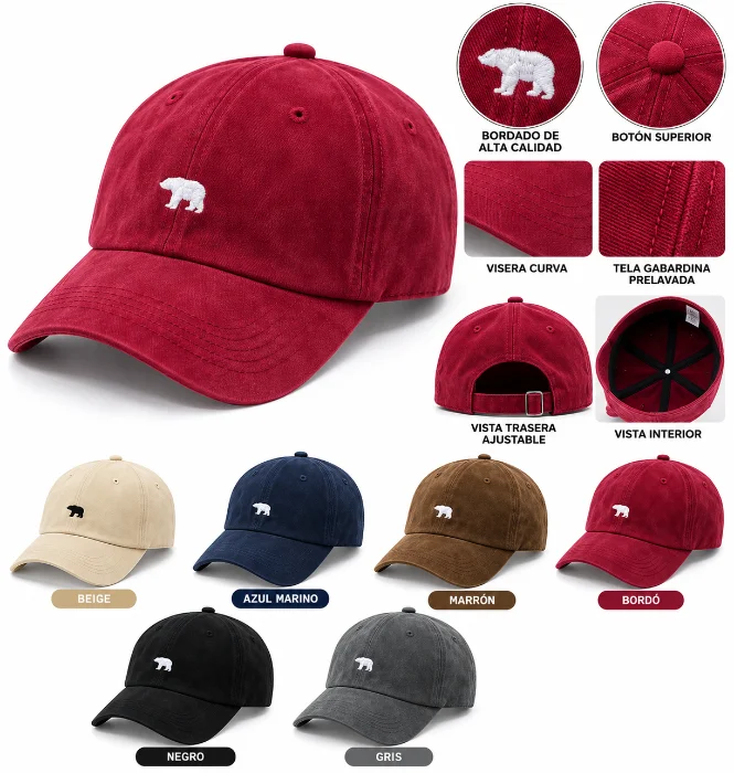 Gorra Oso Unisex