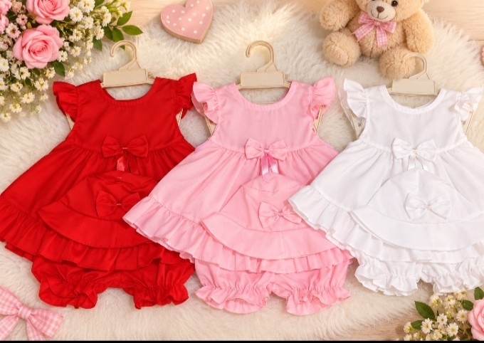 Vestidos de 3 Piezas Batista - Imagen 2