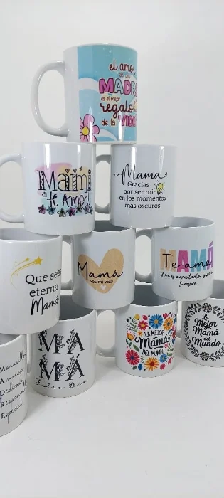 Tazas Ceramica Dia de la Madre por Pedido