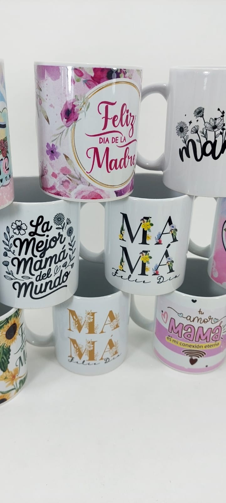 Tazas Ceramica Dia de la Madre por Pedido - Imagen 2
