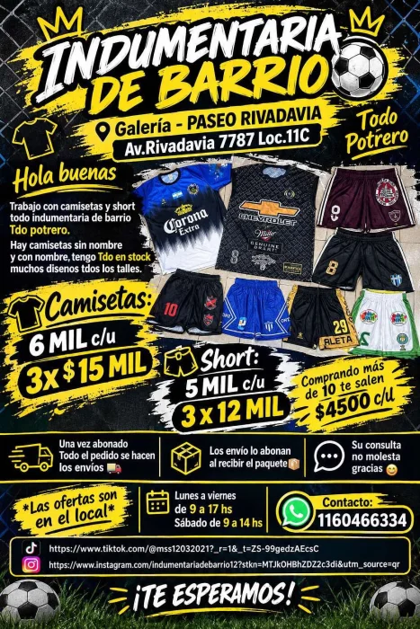 Ofertas Short y Camisetas
