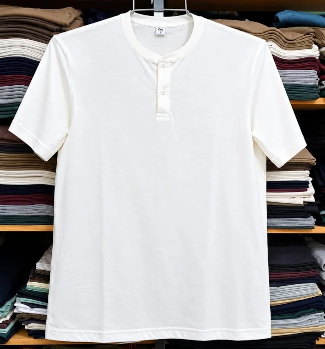 Remera con Botones, Talle Especial