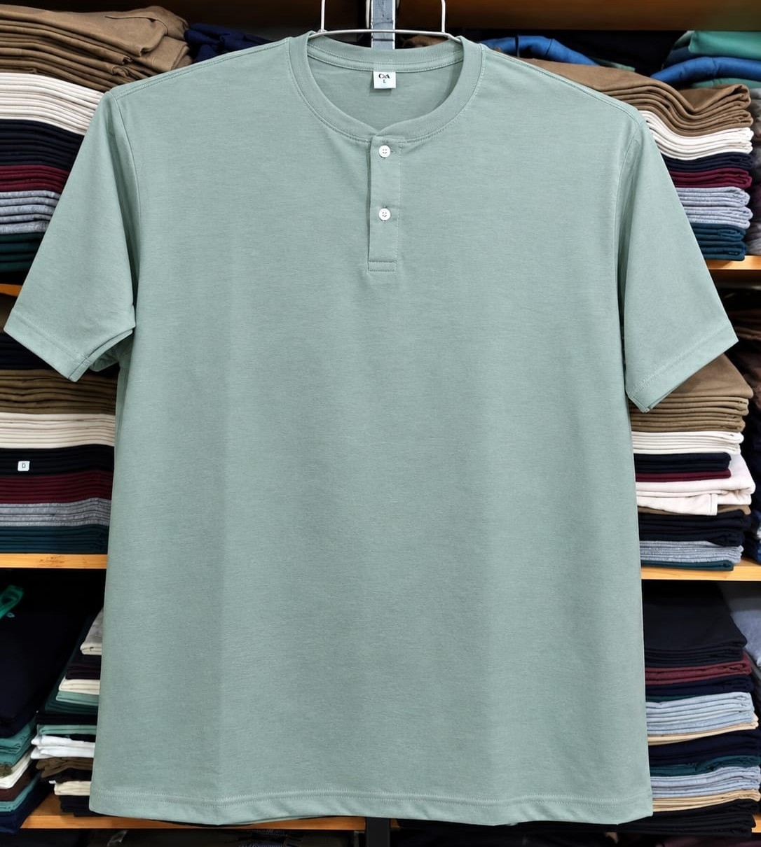 Remera con Botones, Talle Especial - Imagen 2