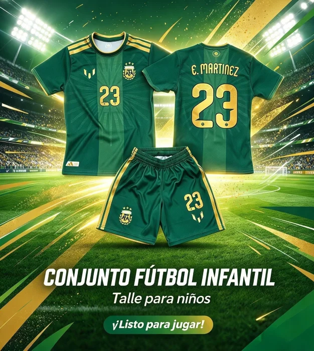 Conjunto Dibu/niño Sublimado